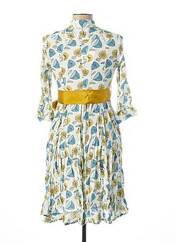 Robe mi-longue bleu LA FEE MARABOUTEE pour femme seconde vue