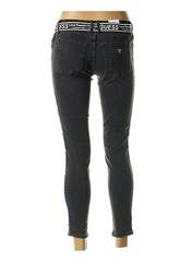 Jeans coupe slim noir GUESS pour femme seconde vue