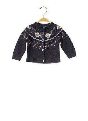 Gilet manches longues bleu ABSORBA pour fille