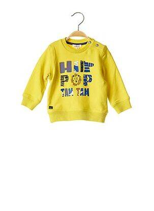 Sweat-shirt jaune CATIMINI pour fille