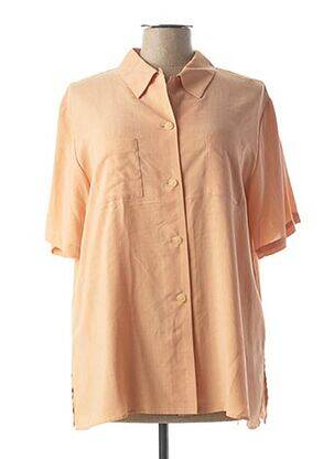 Chemisier orange ALMINA pour femme