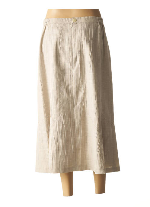 Jupe longue beige KARTING pour femme