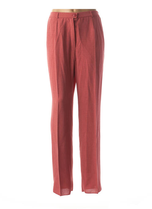 Pantalon droit rouge KARTING pour femme