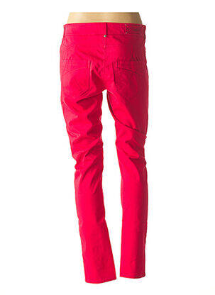 Pantalon slim stretch taille normale rouge LOLA ESPELETA femme