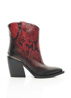 Bottines/Boots rouge FRU.IT pour femme