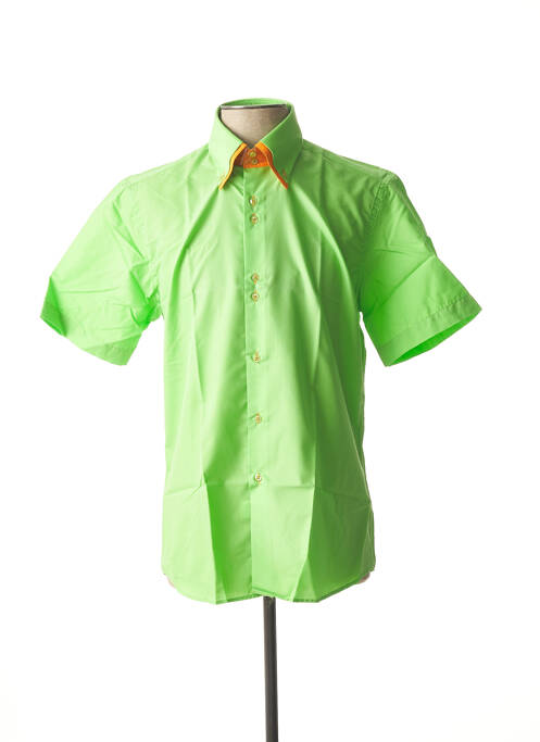 Chemise manches courtes vert GIACOMO pour homme
