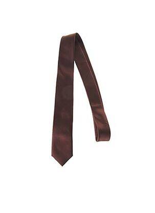Cravate marron CANOTTI COUTURE pour homme