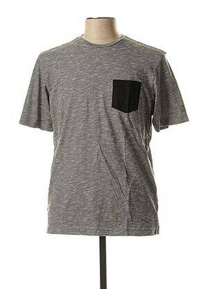 T-shirt gris MONTE CARLO pour homme