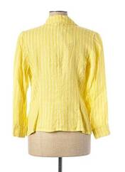 Veste casual jaune LAUREN VIDAL pour femme seconde vue