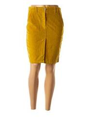 Jupe courte jaune LEON & HARPER pour femme seconde vue