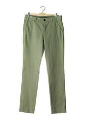 Pantalon slim vert LEON & HARPER pour femme seconde vue