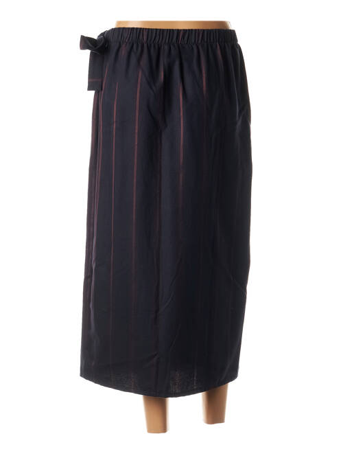 Jupe longue bleu DROLATIC pour femme