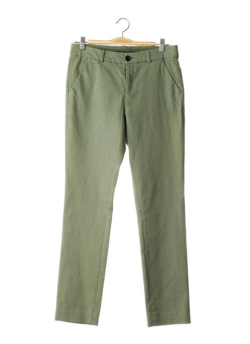 Pantalon slim vert LEON & HARPER pour femme
