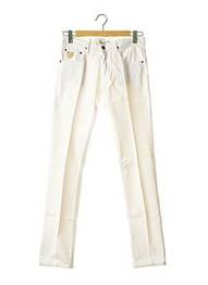 Jeans coupe slim slim taille normale beige APRIL 77 femme