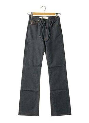 Jeans coupe droite sélection denim taille haute bleu APRIL 77 homme