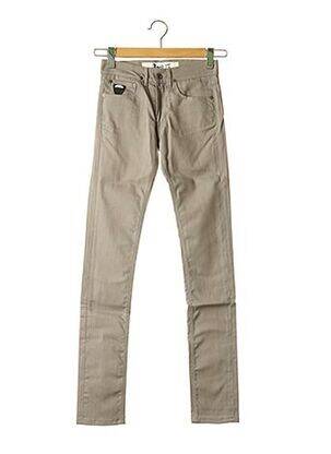 Jeans coupe slim slim taille normale gris APRIL 77 femme