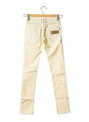 Jeans coupe slim slim taille basse beige APRIL 77 femme