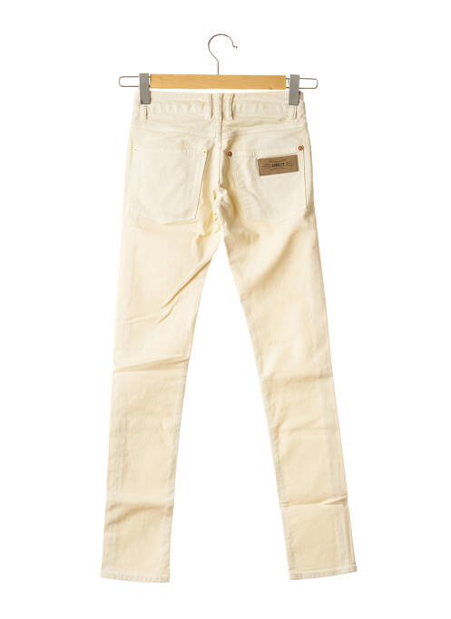 Jeans coupe slim beige APRIL 77 femme