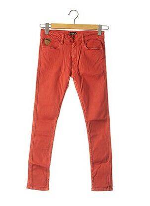 Jeans coupe slim orange APRIL 77 pour femme