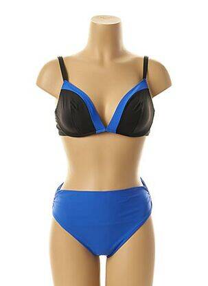 Maillot de bain 2 pièces stretch bleu SIMONE PERELE femme