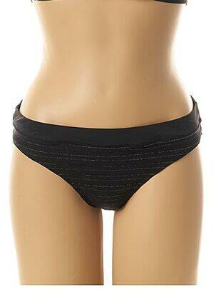 Bas de maillot de bain culotte culotte noir LOU femme
