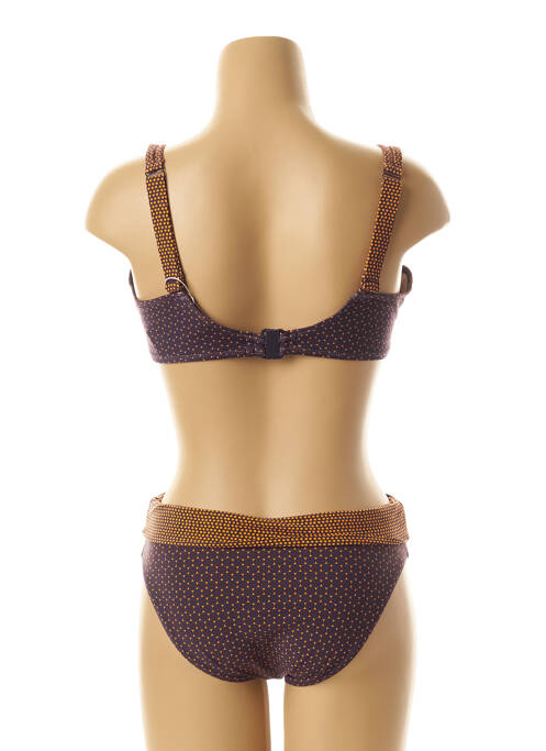Maillot de bain 2 pièces violet BELCOR pour femme