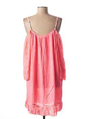 Robe mi-longue manches longues manches longues rose O'NEILL femme