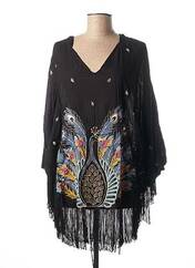 Poncho noir O'NEILL pour femme seconde vue