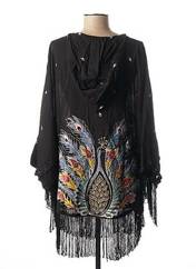 Poncho noir O'NEILL pour femme seconde vue