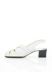 Sandales/Nu pieds blanc BERTIN pour femme seconde vue