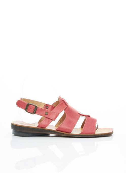Sandales/Nu pieds rouge AYOKA pour femme