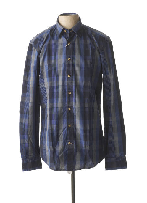 Chemise manches longues bleu CAMEL ACTIVE pour homme