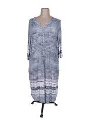 Robe mi-longue bleu NO SECRET pour femme seconde vue