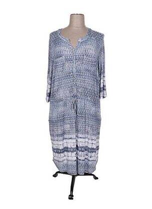 Robe mi-longue bleu NO SECRET pour femme