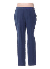 Pantalon 7/8 bleu ZELI pour femme seconde vue