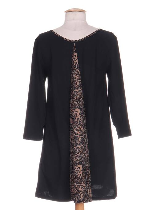 Tunique manches longues noir G!OZE pour femme