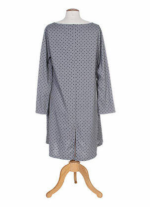 Gilet manches longues col rond gris G!OZE femme