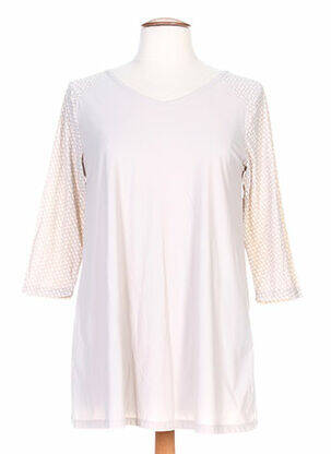 Débardeur coupe droite beige G!OZE femme