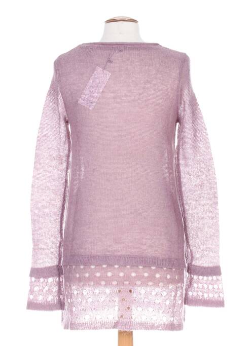 Pull tunique violet G!OZE pour femme