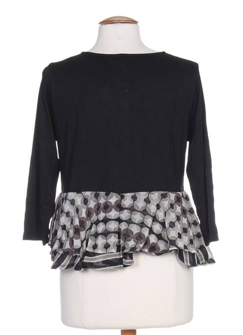 Gilet manches longues noir G!OZE pour femme