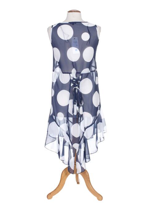 Robe mi-longue bleu G!OZE pour femme