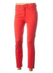 Pantalon slim rouge ROSNER pour femme seconde vue