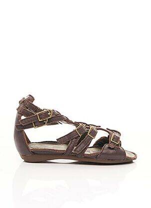 Sandales/nu pieds type de semelle anatomique marron PALLADIUM fille