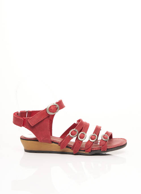 Sandales/Nu pieds rouge PALLADIUM pour fille