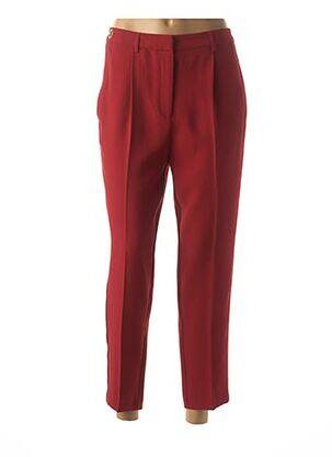 Pantalon slim taille normale taille normale rouge LAURENCE BRAS femme