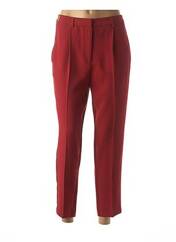 Pantalon slim rouge LAURENCE BRAS pour femme seconde vue