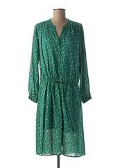 Robe mi-longue vert SWILDENS pour femme seconde vue