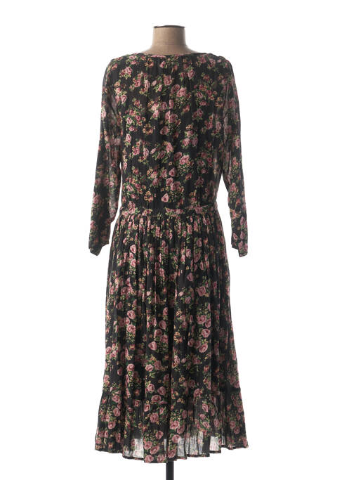 Robe longue noir LEON & HARPER pour femme