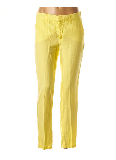 Pantalon slim jaune PIERRE CARDIN pour femme