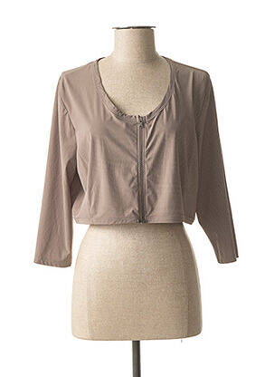 Boléro gris 3322 pour femme